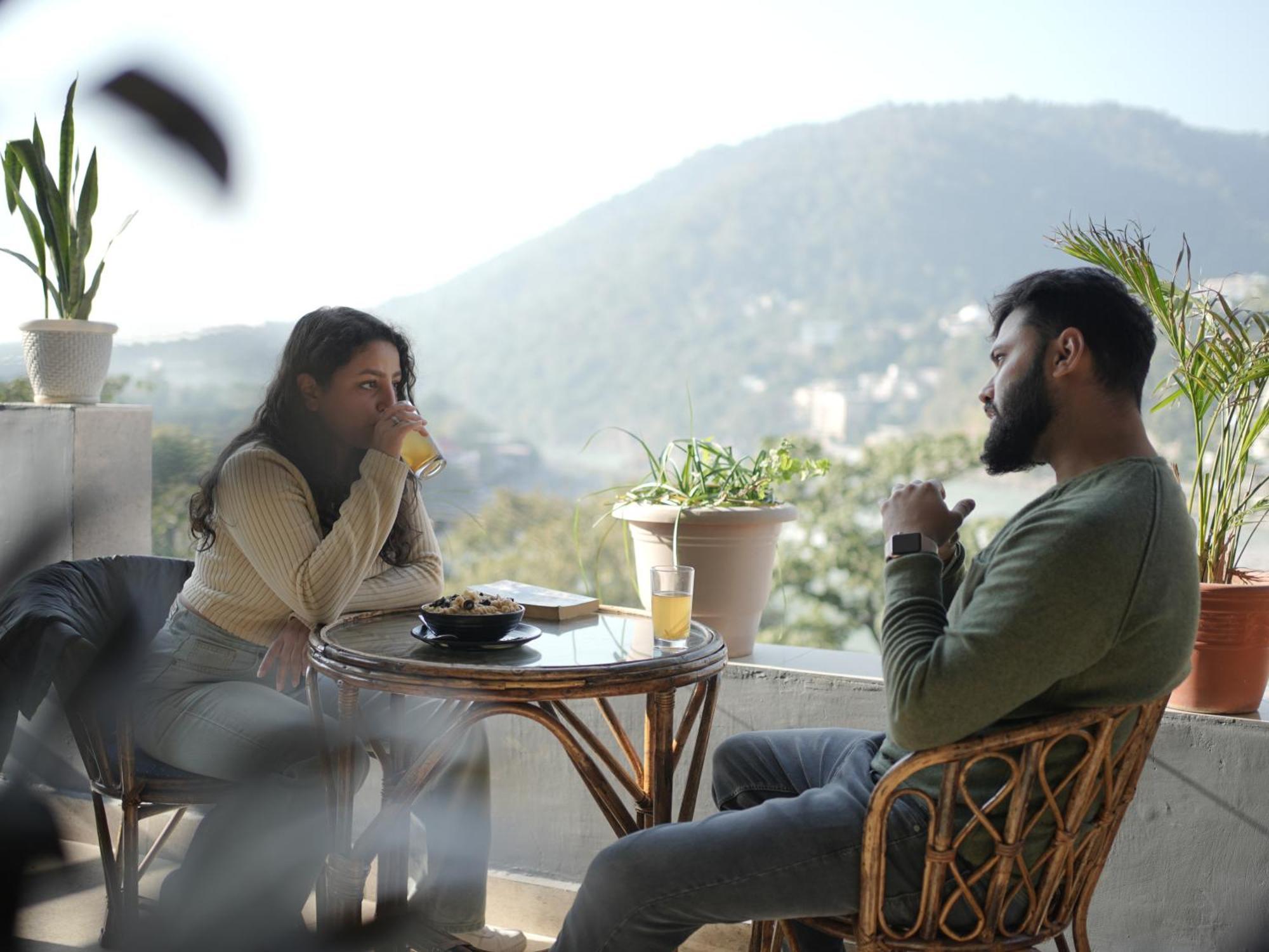 Skyard Rishikesh, Laxman Jhula Vandrarhem Exteriör bild