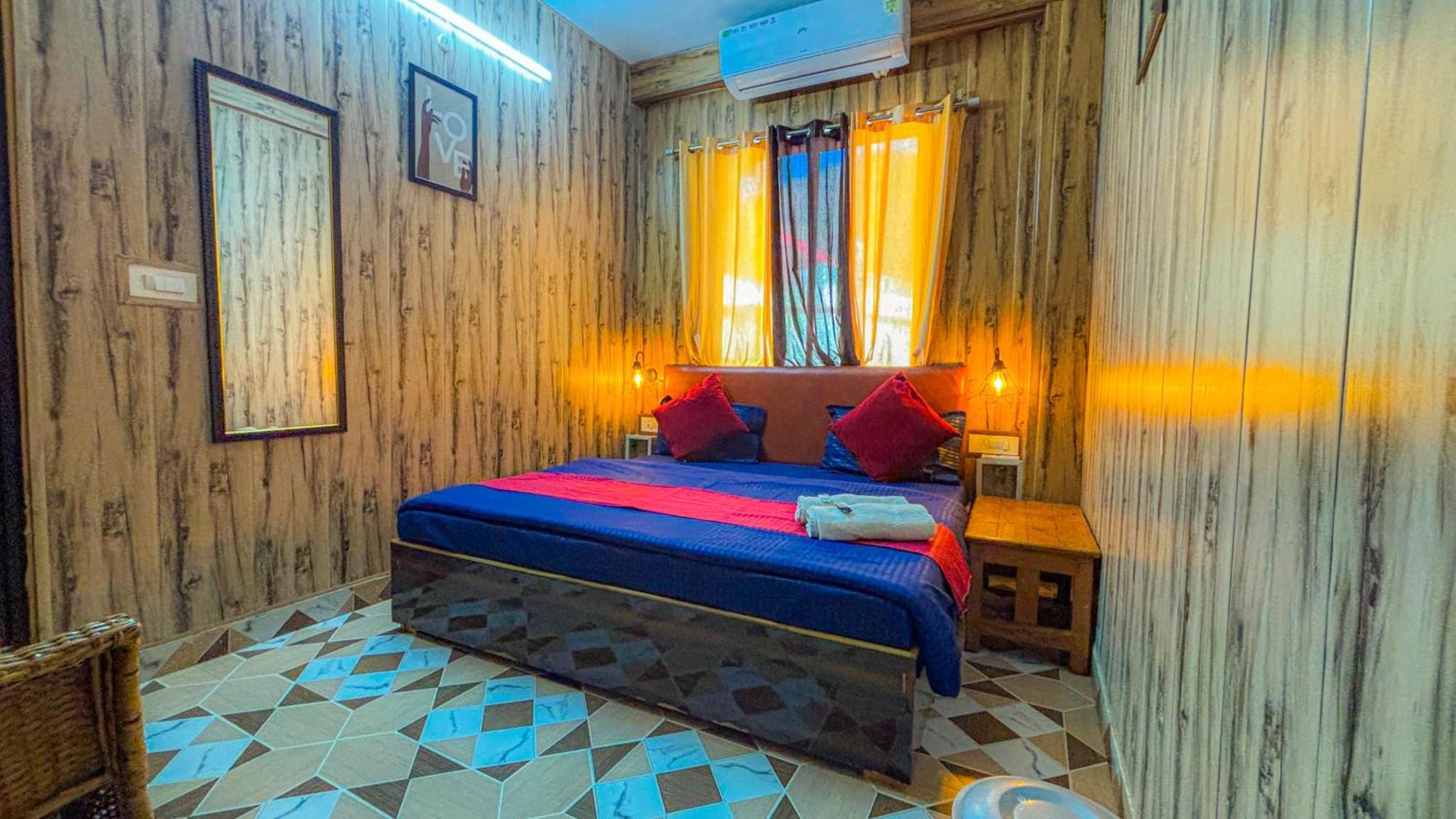 Skyard Rishikesh, Laxman Jhula Vandrarhem Exteriör bild