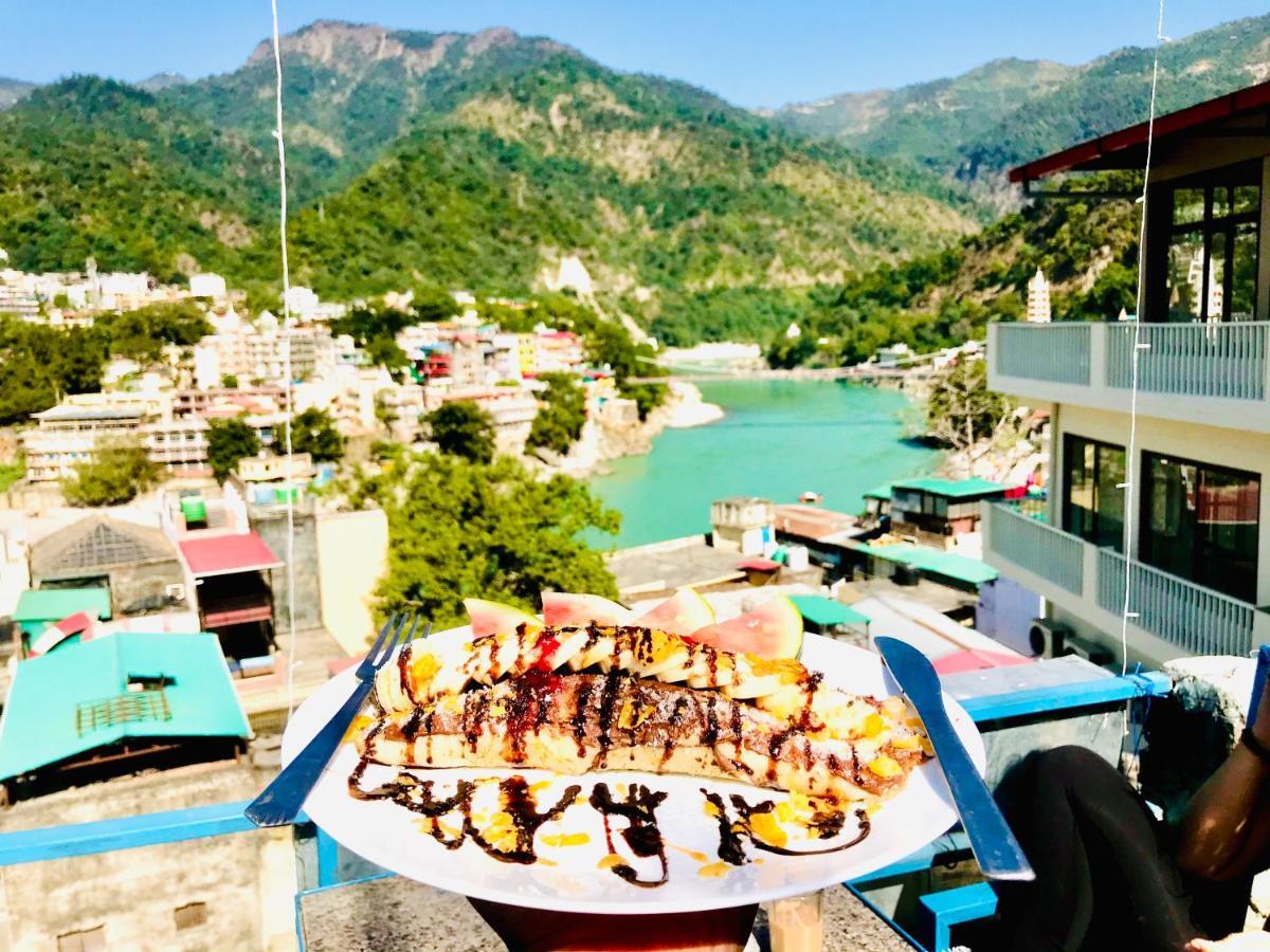 Skyard Rishikesh, Laxman Jhula Vandrarhem Exteriör bild